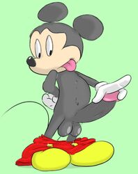 2016 balls disney grandschemetheme male male_only mammal mickey_mouse mouse penis rodent solo