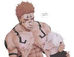 ryoumen sukuna (jujutsu kaisen) from jujutsu kaisen by ibkaa