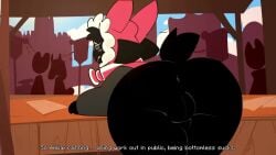 >_< 1boy 2026 2d 30_seconds animated anthro ass ass_focus autothighjob barksafterdarks black_body black_fur bottomless bottomless_anthro bottomless_male cock dick english english_dialogue frozenfwomp furry furry_male furry_only headwear hidden longer_than_10_seconds male male_only masturbation original original_character penis penis_between_own_thighs penis_between_thighs scarlettartnsfw self_thighjob shaking_ass shorter_than_30_seconds solo solo_male sound tagme tail thick_thighs thighjob thighs throwing_it_back unknown_species video yozayo_(frozenfwomp)
