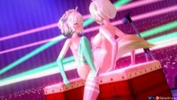 2girls ahoge animal_ears animated anon_nsfw_va ass audience big_ass big_breasts blue_eyes bouncing_breasts chiyo1000nights crowd cumming cumming_during_tribadism cumming_together curvy densetsu.exe elbow_gloves exhibitionism female female/female female_ejaculation female_on_female female_only female_orgasm ferret_ears ferret_girl ferret_tail ghost_girl gloves green_eyes green_gloves green_hair green_thighhighs hexa8 high_heels indie_virtual_youtuber laimu large_breasts legs legs_up lesbian_sex maid maid_headdress microphone mint_fantome moaning mutual_orgasm nipple_tape nipples orgasm pasties pink_gloves pink_high_heels pink_thighhighs public public_nudity public_sex pussy pussy_grinding pussy_to_pussy rubbing_pussies_together rubbing_pussy_against_each_other scissoring sex short_hair short_twintails small_breasts sound spamkaju squirt_while_scissoring squirting squirting_orgasm squirting_while_tribbing stadium standing standing_sex tagme thick thick_ass thick_thighs thighhighs thighs tribadism twintails video virtual_youtuber vtuber wet wet_pussy white_hair white_high_heels yuri