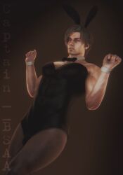 3d 3d_(artwork) leon_scott_kennedy leon_scott_kennedy_(eduard_badaluta) resident_evil resident_evil_9:_requiem solo