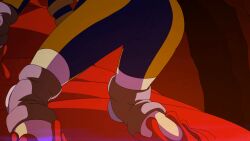 animated ass ass_up big_cock big_dick big_penis butt butt_up cock dick extreme_ghostbusters ghostbusters gif kylie_griffin messenger_of_kahlil monster penis penis_growth tights zone
