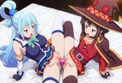 aqua (konosuba) from kono subarashii sekai ni shukufuku wo!