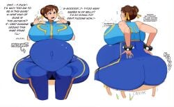chun-li from street fighter by lewdlemage