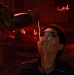 ashley williams from mass effect by ratmanx3d
