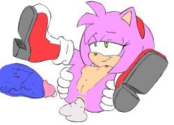 amy rose from sega by randomguy999