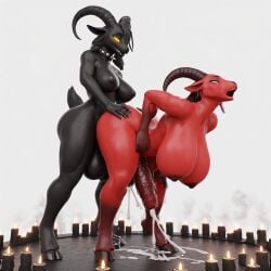 ai ai_generated 3d cgi 3d_render rendered render realistic_textures realistic anthro anthropomorphic furry_only furry furry_futa furry_focus furry_ears furry_breasts furry_ass furry_tail anthro_on_anthro anthro_penetrating_anthro anthro_penetrated anthro_penetrating goat goat_horns goat_girl goat_demon goat_ears goat_humanoid goat_tail caprine caprine_demon caprine_humanoid caprine_horn caprine_penis futa futa_only futanari futa_on_futa demon demons massive_breasts massive_ass massive_penis massive_thighs massive_butt massive_balls candle candles anal anal_sex anal_penetration anal_insertion anal_orgasm huge_breasts huge_ass huge_cock huge_balls huge_penis huge_thighs thick_thighs thick_ass thick_hips thick_penis orgasm orgasm_face orgasm_from_anal cumming_while_penetrating cumming_from_anal_sex cumming_while_penetrated cumming_inside cumming_in_ass ejaculation ejaculating_cum ejaculating_while_penetrated ejaculation_while_pentrated penetration_from_behind cum_rope cum_on_floor cloven_hooves hooves hands_on_ass arched bent_over leaning_forward black_fur red_fur dark_fur nipples horns horn white_background veiny_penis vein veiny yellow_eyes