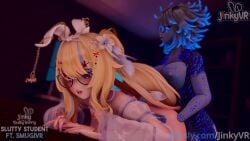 1futas 1girls 3d accessory animated bent_over blonde_hair blue_hair blue_skin bow breasts clipping dirty_talk english_dialogue english_voice_acting fansly female futa_on_female futa_with_female futadom futanari intersex jewelry jinkyvr large_breasts laying_down laying_on_back legs_apart legs_spread legs_up light light-skinned_female light_skin long_hair messy messy_hair missionary missionary_position moaning moans mp4 multiple_positions nipples pale-skinned_female pale_skin penis pleasure pleasured ponytail pubic_tattoo pussy riding_penis sex shiny shiny_body shiny_skin short_hair shorter_than_30_seconds smugivr sound sound_effects tail tattoo tattoos text thighs vagina vaginal_insertion vaginal_penetration vaginal_sex video voice_acted vrchat vrchat_avatar vrchat_media vrchat_model watermark white_hair