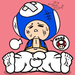 Toad (Mario) Rule 34 Image