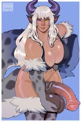 1futa 2024 2_horns animal_ears animal_genitalia animal_humanoid animal_penis astraea_(lunar_leopard) balls big_balls big_breasts big_penis breasts clothed clothing curved_horn equine_genitalia equine_penis eyebrows eyelashes felid felid_humanoid fingers flaccid futa_only futanari genitals gynomorph hair hand_on_hip heterochromia hi_res horn horned_humanoid huge_balls huge_cock humanoid intersex kemonomimi long_hair looking_at_viewer mammal mammal_humanoid mariart monster_girl mostly_nude muscular_futanari pantherine pantherine_humanoid pattern_background penile_spines penis purple_eyes simple_background smooth_balls snow_leopard_humanoid solo standing tail text url white_hair yellow_eyes