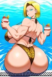 ai_generated android android_18 bimbo dan16369336 dragon_ball dragon_ball_z female shonen_jump shueisha tagme twitter_link weekly_shonen_jump weekly_shounen_jump