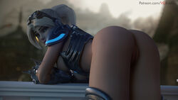 1girls 3d alternate_costume amelie_lacroix anus areolae ass autodesk_maya bent_over blender blizzard_entertainment blonde_hair blurry_background breasts breasts_out dat_ass female female_focus female_only goggles goggles_on_head leaning_forward looking_at_viewer looking_back nipples nova_(starcraft) nova_widowmaker overwatch patreon_username ponytail pussy solo starcraft starcraft_2 vgerotica widowmaker