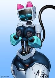 neko robo from jackfrostplamo by heykerart