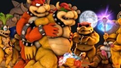 3_toes 4_fingers animated anthro anthro_on_anthro boom_boom_(mario) bowser bowser_day chain_chomp cum_inside cum_splatter cum_string doggy_style feet gangbang gay gay_sex gold_bro gold_bros goomba hammer_bros. iggy_koopa jerking_off kamek koopa koopa_troopa koopaling ludwig_von_koopa magic magikoopa male/male male_masturbation mario_(series) masturbation missionary_position monty_mole moonwulf morton_koopa_jr. multiple_boys multiple_orgasms orgy paratroopa paws piranha_plant plantie public public_nudity public_sex roy_koopa royalty sledge_bro sledge_bros soles sound_effects source_filmmaker spike spike_(mario) tagme video worship