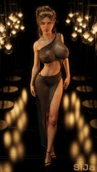 breasts dress female sija_art solo