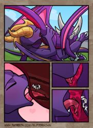 a_friend_in_need blitzdrachin comic cunnilingus cynder dragon female feral feral_on_feral male oral pussy sex skylanders_academy spyro spyro_the_dragon straight vaginal_penetration video_games