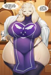 toriel from undertale by mleonheart