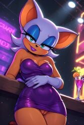 rouge the bat from sega by exawalker1991