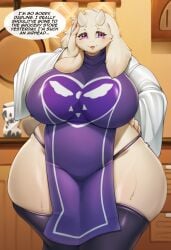 toriel from undertale by mleonheart