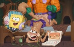 mermaid man from nickelodeon by mootcookie (artist)
