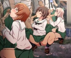 itsumi erika from girls und panzer by kabutowari