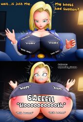 android 18 from dragon ball by expansion cinema