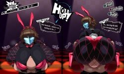 bunny waitress from persona by captain kirb