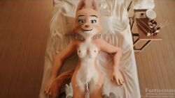diane_foxington female furflection furry furry_only happy happy_sex horny innie_pussy naked nude pussy pussy_juice tail vagina vaginal_penetration