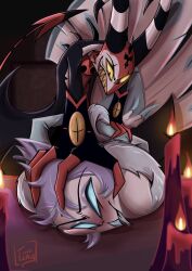andrealphus (helluva boss) from helluva boss by tiny (artist)