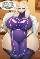toriel from undertale by mleonheart