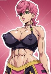 trish una from jojo's bizarre adventure by puckout