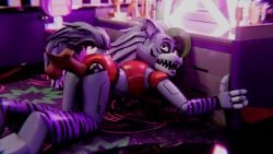 3d animated animatronic anthro disembodied_penis five_nights_at_freddy's five_nights_at_freddy's:_security_breach furry penis robot robot_girl roxanne_wolf_(fnaf) sound straight tagme video wolf_girl
