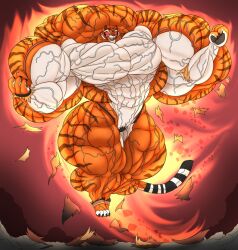 master tigress from kung fu panda by baronbulge