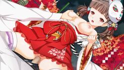 animated animated game_cg idol_wars_z momonoki_rika_(idol_wars_z) uncensored