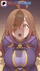 1girls 2026 ahoge ai_generated artist_name big_breasts big_chest blush breasts brick brick_floor brick_wall brown_hair bust busty chest cracked_wall electroworld female hair_over_one_eye hi_res high_quality high_resolution highres honeycomb_(pattern) honeycomb_background hood hood_down kono_subarashii_sekai_ni_shukufuku_wo! large_breasts long_hair open_mouth patreon patreon_username pavement penis_shadow robe sailor_moon_redraw_challenge silk spider_web stable_diffusion stone_floor stone_wall tile_floor tile_wall tiles wall watermark wiz_(konosuba) yellow_eyes