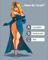 blonde blazer from dispatch (game) by artist request