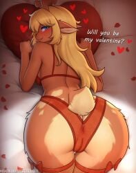noelle holiday from deltarune by twistedscarlett60