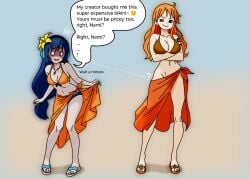 nami (one piece) from one piece by sunnie