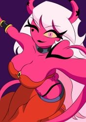 artist_request breasts demon demon_girl demon_horns demon_tail demoness helluva_boss source_request succubus succubus_horns succubus_tail tagme verosika_mayday verosika_mayday_(helluva_boss)