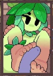 1boy 1girls animated cum cute feet feet_on_penis foot_fetish footjob lilmoonie nude penis plant plant_girl plant_humanoid plantie princess princess_and_conquest sex sound tagme video video_games