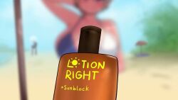 1boy 1girls 2d 2d_animation animated beach beach_sex big_ass bikini blue_eyes blush bouncing_breasts breast_grab eyebrows_visible_through_hair grey_hair heartbeat huge_breasts large_breasts legs_together legs_up light-skinned_female light-skinned_male light_skin longer_than_30_seconds lotion lotion_bottle missionary_position paizuri public_nudity public_sex sakurai_shinichi secret_comics short_hair shorter_than_one_minute shortstack sound sweat sweatdrop swimsuit tagme the_only_shoe tittyfuck uzaki-chan_wa_asobitai! uzaki_hana vaginal_penetration video zerodiamonds zerodiamonds_(voice_actor)