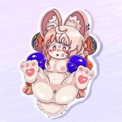 1:1 absurd_res aramatchan boxing boxing_gloves breasts butt clothing female handwear hi_res lagomorph leporid mammal mihoyo rabbit solo sport zenless_zone_zero zhao_(zenless_zone_zero)