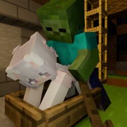 1boy 1girls 3d animal_ears animated boat cat_(xian_yuuwu) clothed clothed_sex doggy_style doggy_style_position female female_moaning from_behind horny_female long_hair looking_back male male/female mine-imator minecraft monster_boy purple_eyes sex sound tagme vaginal_penetration video wet_pussy white_hair xian_yuuwu zombie_(minecraft)