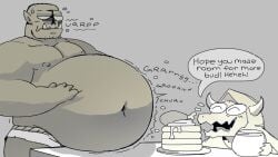 1boy big_belly male male_only mfbigfellas round_belly solo solo_male