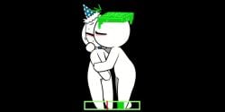 1boy 1girls 2d animated birthday birthday_boy birthday_hat blushing burp burping cute dominant_female domination female female_pred femdom grabbing_own_belly grabbing_shoulders kiss kissing male male_prey on_knees same_size_vore size_difference size_transformation smaller_male sound stomach stomach_bulge stomach_noises struggle_simulator swallowing sweat sweating tagme video video_games vore vore_belly white_body white_skin