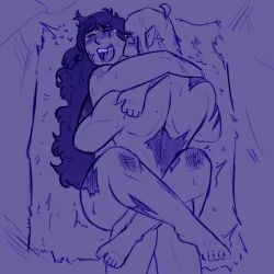 back_muscles chimericthembo intimacy intimate_pose leg_lock male/female missionary_position muscular_male original_character pleasured tengen_toppa_gurren_lagann viral