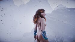 1girls 3d aloy faith103 female game_screenshot horizon_zero_dawn nude nude_female nude_mod solo
