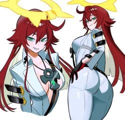 guilty guilty_gear guilty_gear_strive jack-o'_valentine skin_tight zeon_j