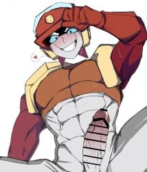 brawl_stars larry_(brawl_stars) male male_only muscular muscular_male penis solo_male zuko_(artist)