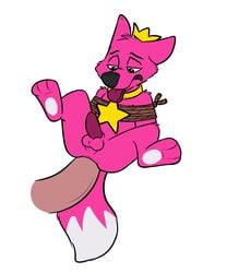 anal anal_sex bound canine fox male mammal penetration pinkfong pinkfong_(character) rotten_robbie yaoi